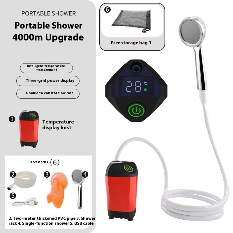 Douche extérieure portable