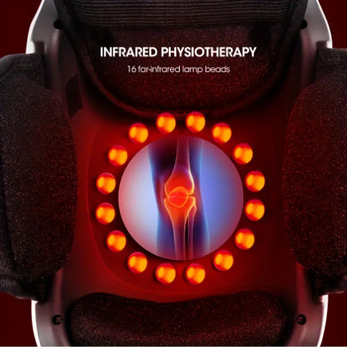 Elektrische Kniemassager met Warmte en Vibratie