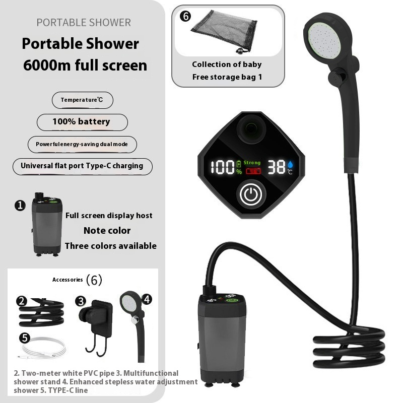 Douche extérieure portable