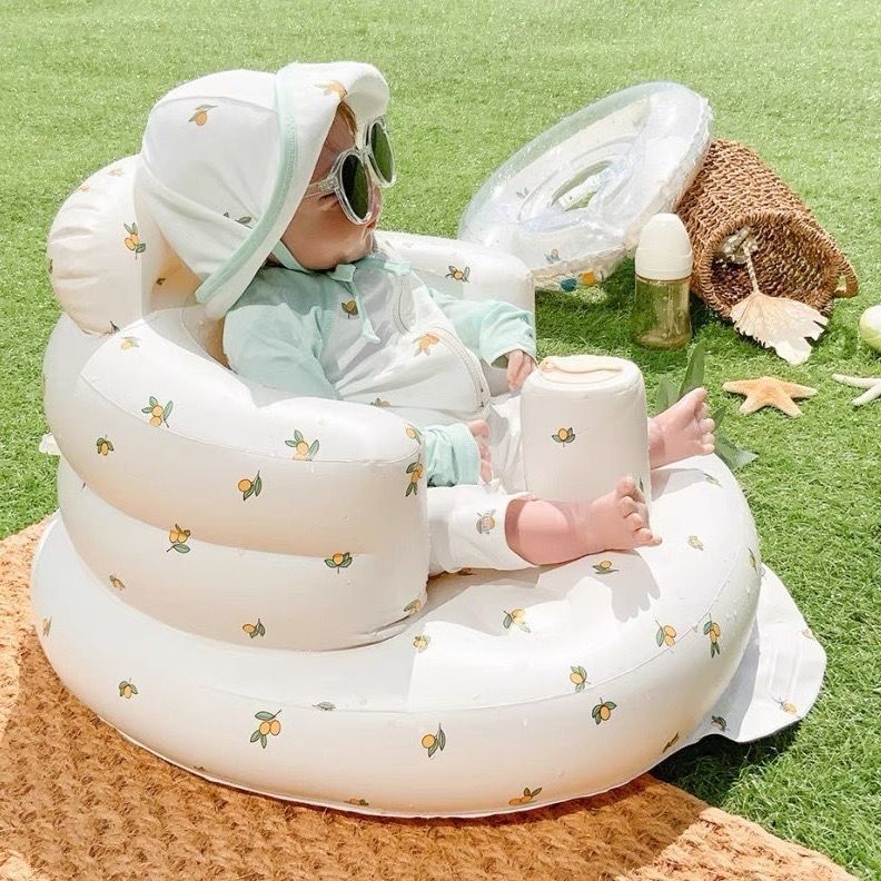 Baby Badstoel – Handen Vrij tijdens Bad en Eten