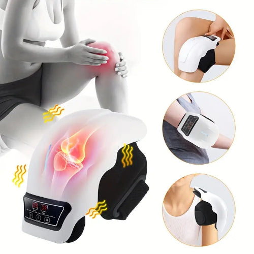 Elektrische Kniemassager met Warmte en Vibratie