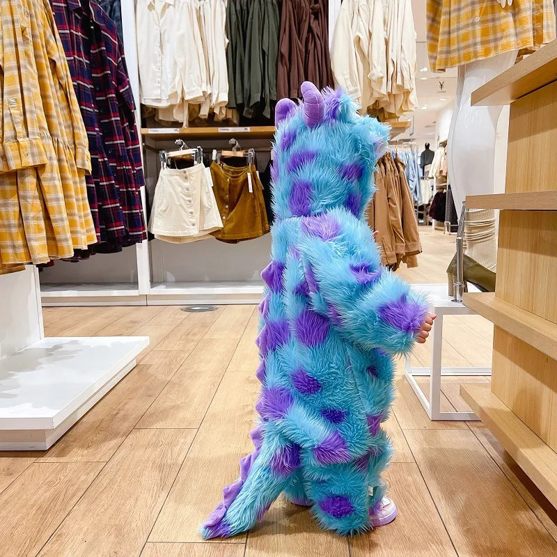 Schattig Dieren Baby Jumpsuit met Capuchon en Rits
