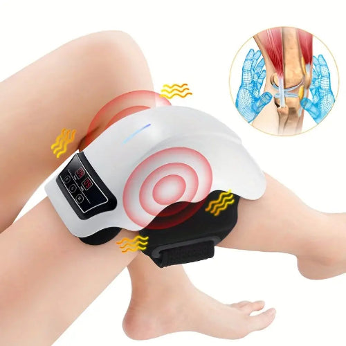 Elektrische Kniemassager met Warmte en Vibratie
