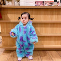 Schattig Dieren Baby Jumpsuit met Capuchon en Rits