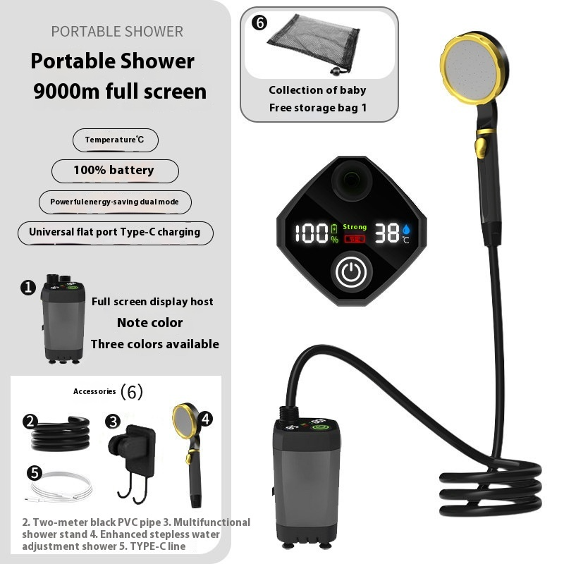 Douche extérieure portable