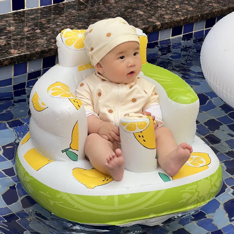 Baby Badstoel – Handen Vrij tijdens Bad en Eten