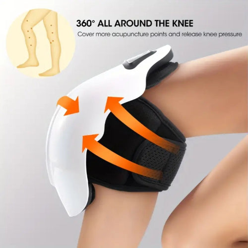 Elektrische Kniemassager met Warmte en Vibratie